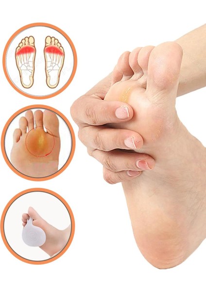 1 Çift Orta Parmak Metatarsal Silikon Ped - Nasır Koruyucu ve Metatarsal Yastığı fiyatları