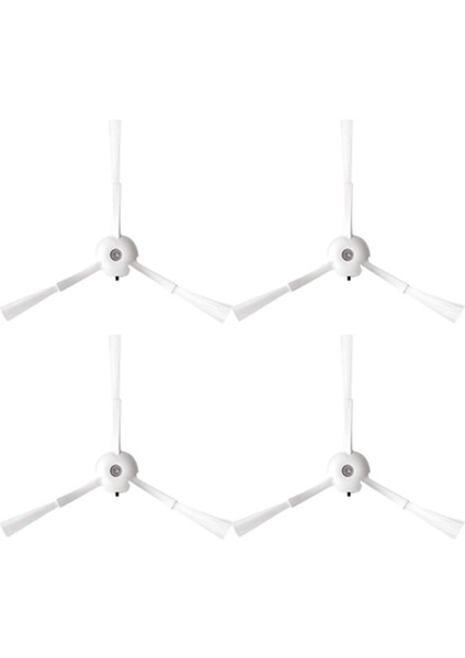 Roborock P10 / Roborock Q Revo Robot Süpürge Yedek Parçaları Için 4 Adet Yan Fırça (Yurt Dışından)