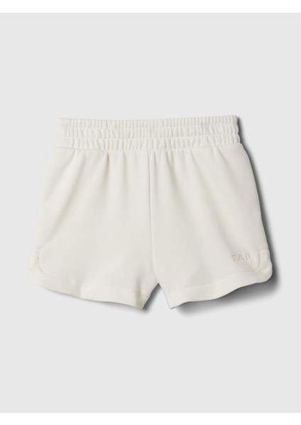 Kız Bebek Kırık Beyaz Mini Gap Logo Dolphin Şort