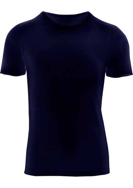 Erkek Supima Pamuk 0 Yaka T-Shirt 41803 fiyatları