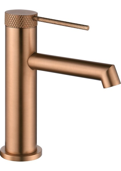 FJ-1013F Fırçalanmış Rose Lavabo Bataryası