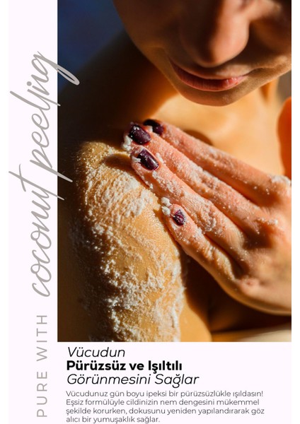 Hindistan Cevizli Peeling, Doğal Shea ve Hindistan Cevizi Yağı | Arındırıcı ve Yenileyici 280g fiyatları