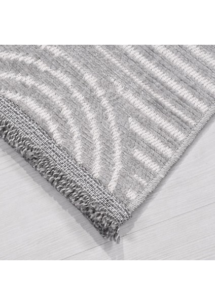 Crea Halı Rana 6115S Gri Yazlık Halı Kaydırmaz Taban Renkli Yıkanabilir Dokuma Kilim indirimleri