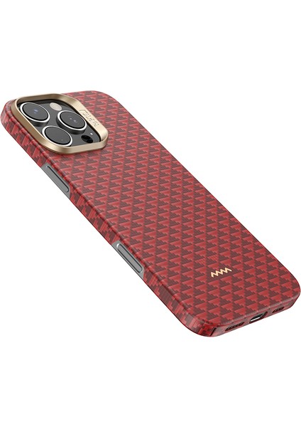 iPhone 16 Pro Max Kılıf M-Safe Uyumlu Raptic Aramid Skin Origin Serisi Kapak Kırmızı fiyatları