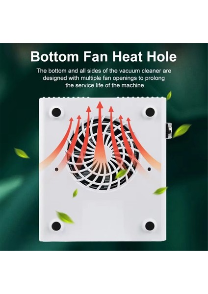 80W Güçlü Tırnak Toz Toplayıcı Manikür Tırnak Vakum Temizleyici Fitter Tırnak Toz Fanı Manikür Salon Ekipmanları Ab Fişi (Yurt Dışından) modelleri