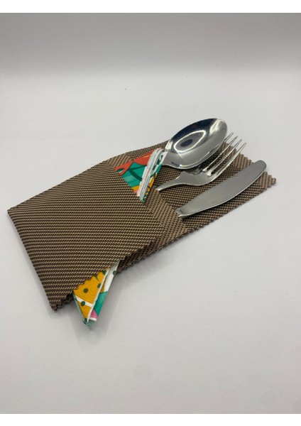 File Kumaş Yıkanabilir Çatal Bıçak Kılıfı ( 2 Adet ) fiyatları