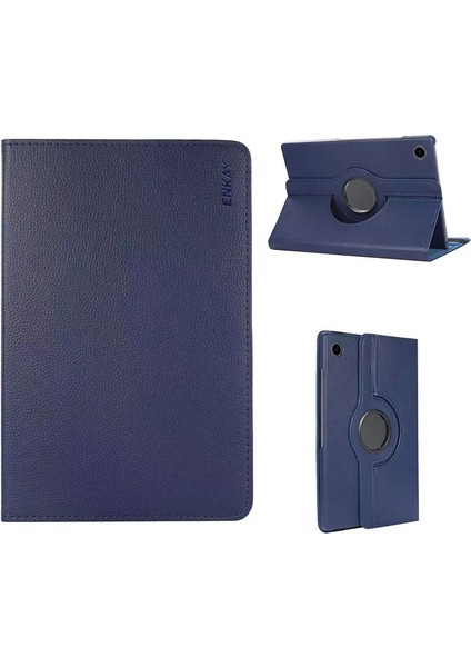 Samsung Galaxy Tab A9 Tablet Litchi Doku Pu Deri Kılıf (Yurt Dışından)