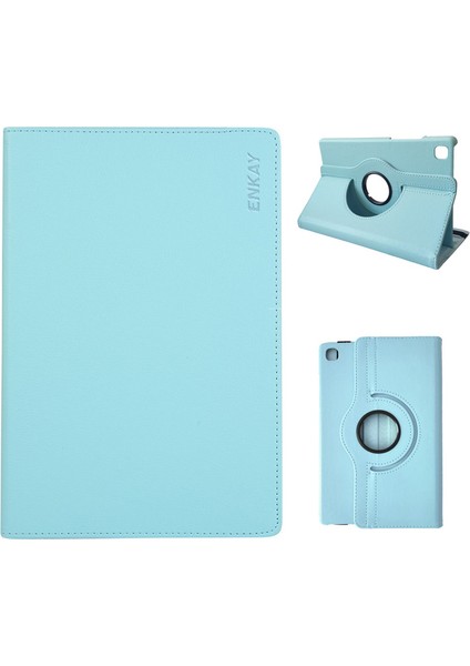 Samsung Galaxy Tab A7 Lite 8.7 Inç Tablet Kılıfı Litchi Doku Pu Deri Kapak (Yurt Dışından)