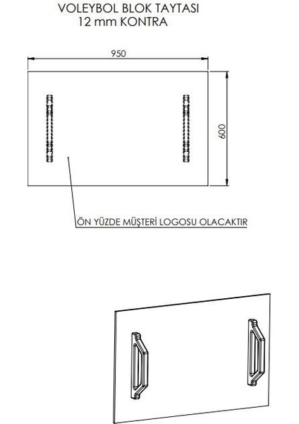 Voleybol Blok Tahtası