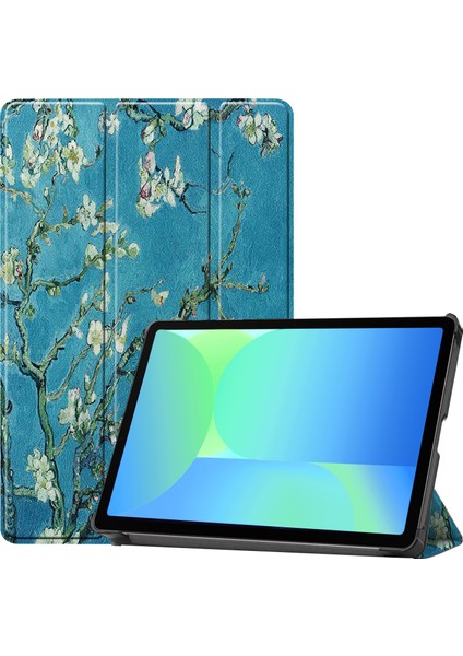 Samsung Galaxy Tab S10 Fe / S9 Fe Deri Stand Tablet Kılıfı (Yurt Dışından)