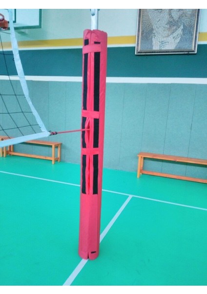 Voleybol Direği Koruma Pedi(Düz Model) Kırmızı modelleri