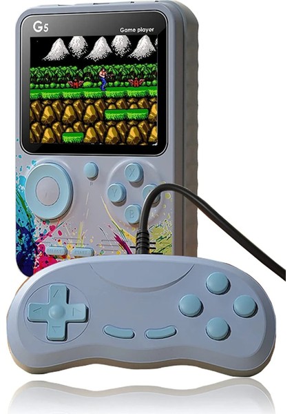 G5 Game Box Mini Taşınabilir Oyun Konsolu 500 Oyunlu fırsatları