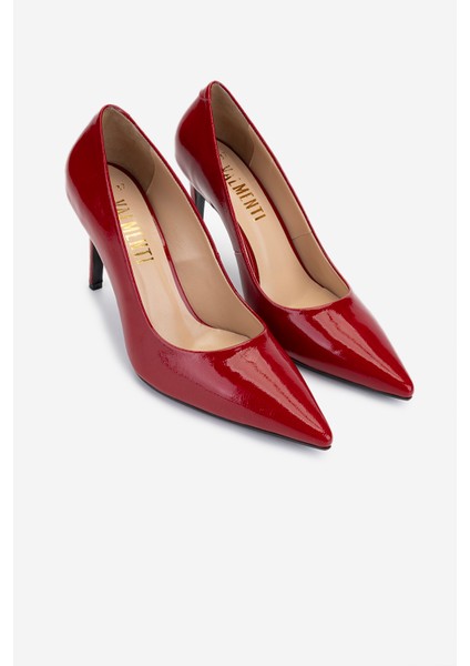 Kadın Hakiki Deri Kırmızı Topuklu Ayakkabı 492 55700 Bn Ayk Y25 Kırmızı fiyatları