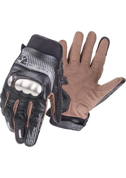 Mc-60 Siyah Karbon Korumalı Kevlar Motosiklet Eldiven