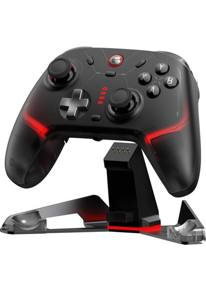 Cyclone 2 Hall Effect 2.4g Wireless Controller Siyah Nintendo Switch, Windows Pc, Android ,ıos