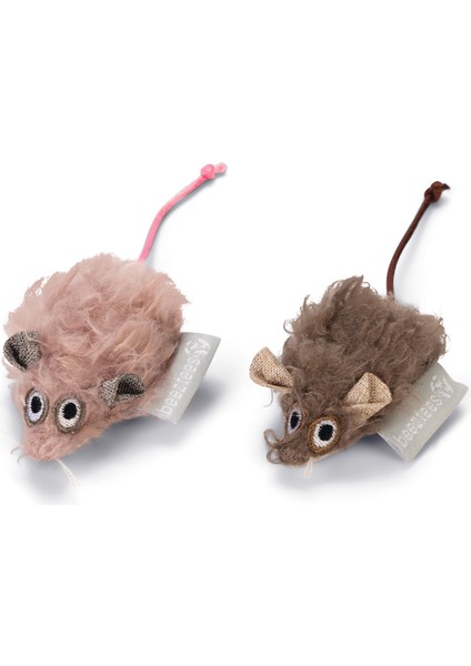 Beeztees Kedi Oyuncağı, Fare, Peluş, 14,5X5X1,5CM