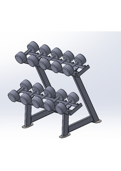 Dumbell Rack 10 'lu fiyatları