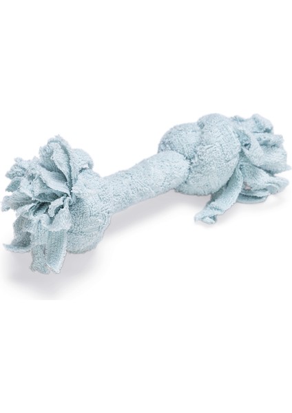 Beeztees Yavru Köpek Oyuncağı, Çift Düğümlü Diş Ipi, Peluş, Mavi, 20X6X4,5CM