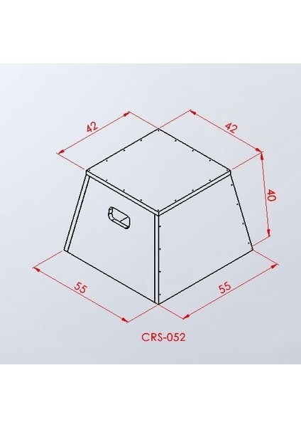 Plyometrik Ahşap Sehpa 40 cm indirimleri