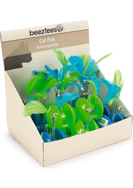 Beeztees Kedi Oyuncağı, Hareketli Tüylü Top, 5cm fiyatları