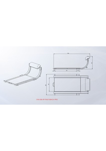 Hip Trust Bench Pro modelleri