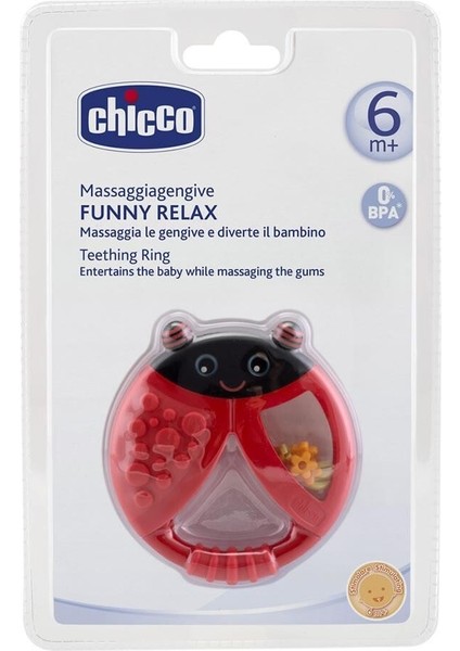 Funny Relax Diş Kaşıyıcı - Uğur Böceği