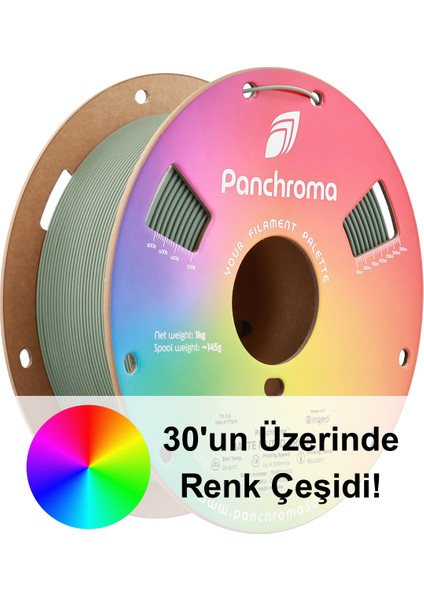 Panchroma Pla Filament Mat Yumuşak Yeşil