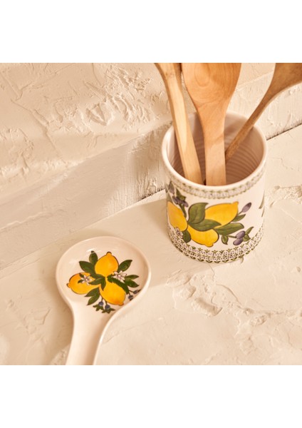 Lemoncello Kirli Kaşıklık Beyaz (11,5X24 Cm) fırsatları