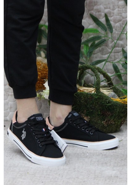 Rachel Siyah Keten Sneaker Kadın Ayakkabı fiyatları