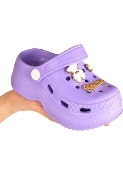 Kız Çocuk Kaymaz Yüksek Taban Rahat Kalıp Plaj Havuz Çocuk Terliği fiyatları