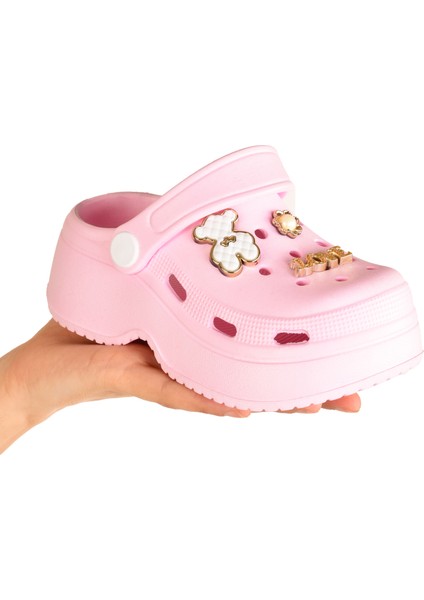 Kız Çocuk Kaymaz Yüksek Taban Rahat Kalıp Plaj Havuz Çocuk Terliği fiyatları