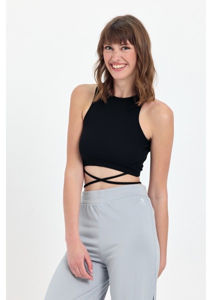 Belden Bağlamalı Fitilli Crop T-Shirt fiyatları