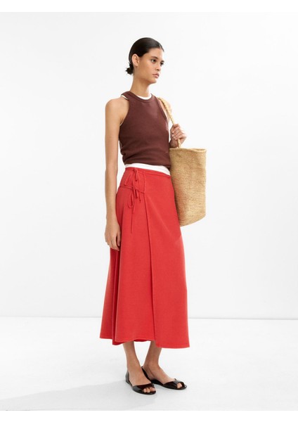 Midi Wrap Etek %100 Liyosel