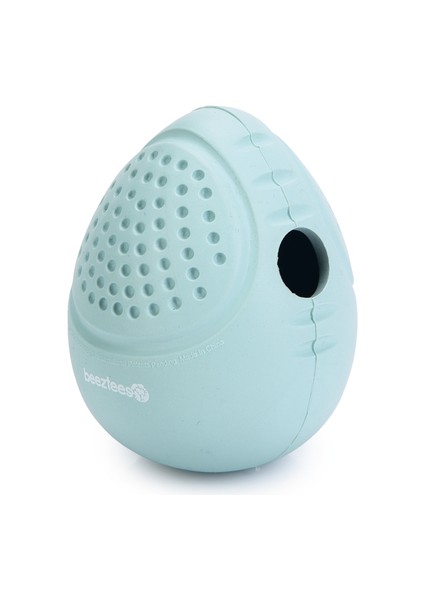 Beeztees Yavru Köpek Oyuncağı, Ödül ve Oyun, Yumurta, Kauçuk, Turkuaz, 6X6X8CM