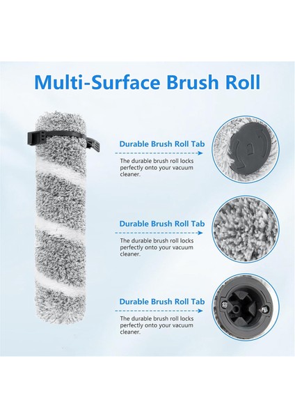 Bıssell Crosswave Omniforce Edge, 3930F/3933/V2/3999Z Islak ve Kuru Elektrikli Süpürge Için Fırça Rulosu ve Filtre Parçaları (Yurt Dışından) modelleri