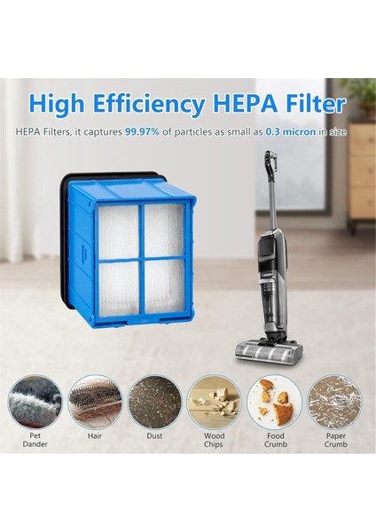 Bıssell Crosswave Omniforce Edge, 3930F/3933/V2/3999Z Islak ve Kuru Elektrikli Süpürge Için Fırça Rulosu ve Filtre Parçaları (Yurt Dışından) fırsatları