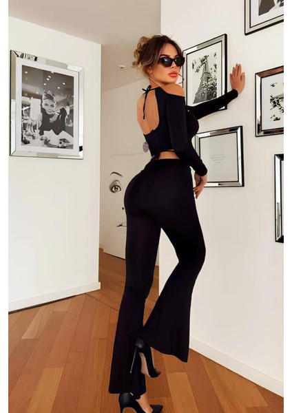 Bağcık Detaylı Büstiyer Pantolon Takım fiyatları