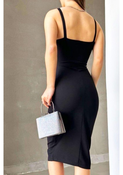 Askılı Kalem Elbise modelleri