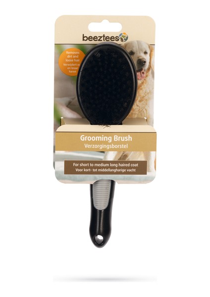 Beeztees Yavru Köpek ve Küçük Irk Köpek Fırçası, Siyah Gri, 20,5cm, 20,5X6X3,5CM fırsatları