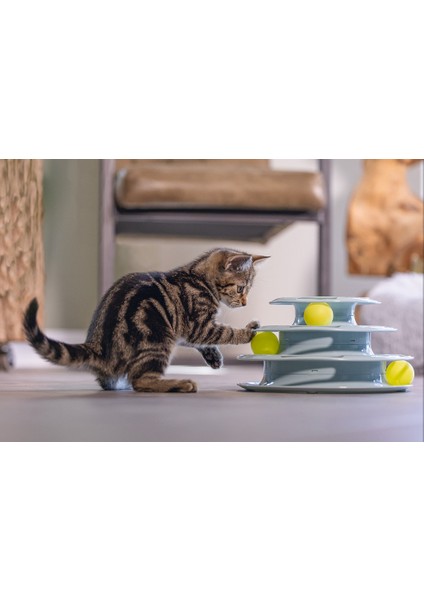 Beeztees Yavru Kedi Oyuncağı, 3 Katlı, 25X25X13CM fırsatları