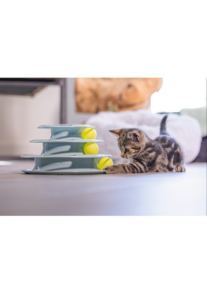 Beeztees Yavru Kedi Oyuncağı, 3 Katlı, 25X25X13CM indirimleri