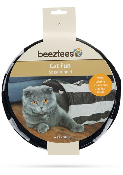 Beeztees Kedi Oyun Tüneli, 50X26X26CM fiyatları