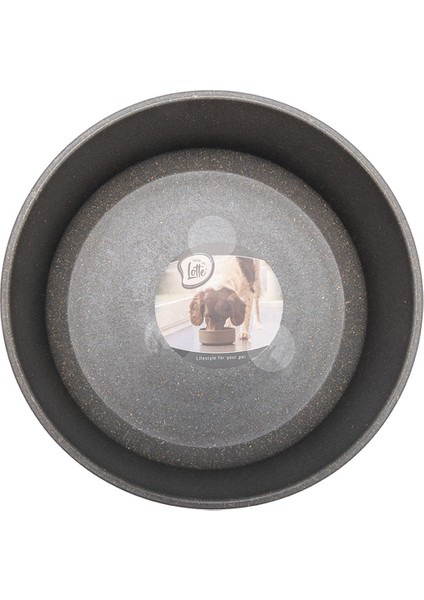 Beeztees Dbl Köpek Mama Su Kabı, Bambu, Antrasit, 21CM, 1430ML fırsatları