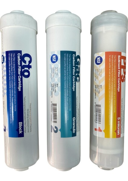 Nsf Onaylı Premium Inline Kapalı Kasa Filtre Sistemi