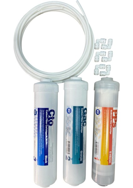 Nsf Onaylı Premium Inline Kapalı Kasa Filtre Sistemi