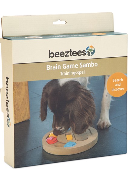 Beeztees Köpek Zeka Geliştirme Oyuncağı, Ahşap, 23X23X3CM modelleri