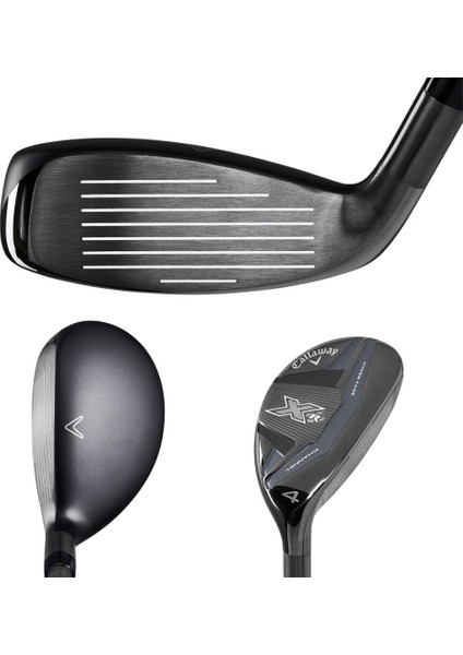 Xr Sert Çelik Sağ El Stantlı +1 Inch Siyah/gümüş Erkek Golf Seti