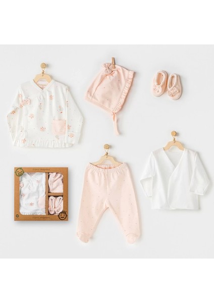 Hiding Rabbits 5 Parça Hastane Çıkışı Salmon