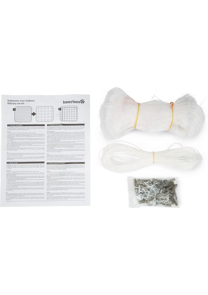 Beeztees Kedi Pencere Veya Balkon Koruma Filesi, Şeffaf, 6X3M modelleri