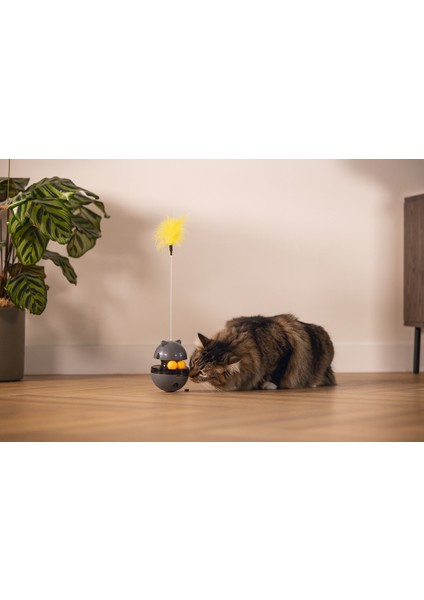 Beeztees Kedi Oyuncağı, Hacıyatmaz, Içinde Top, Ucunda Tüy, 10X10X42CM indirimleri